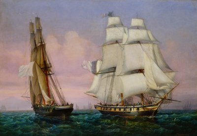 Return from Elba, c.1852 by Ambroise Louis Garneray